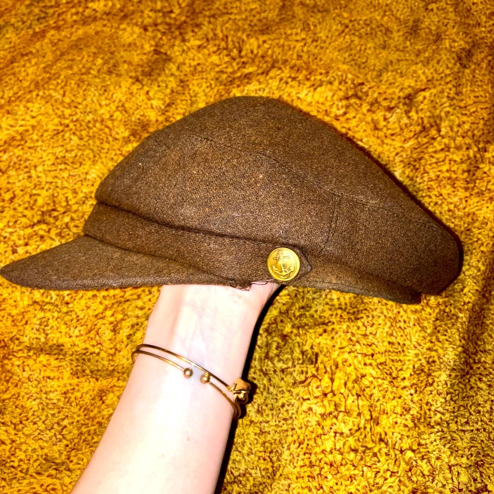 Authentuc Pamoa RealWool Messenger Cap!high Quality extremely Wellmade Adorable!